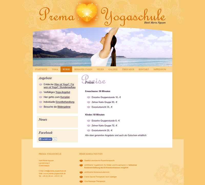 Prema Yogaschule