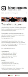 Schuntermann Transformatoren GmbH