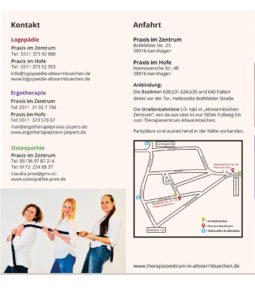 Flyer Gemeinschaftspraxis Altwarmbüchen